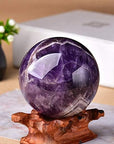 Natural Dream Amethyst Ball Polished Globe Home Decor