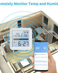 WiFi Temperature Humidity Sensor Smart Life Backlight Hygrometer Thermometer Sensor