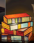 Stacked Books Lamp