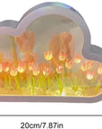 Forever Cloud Mirror Tulips