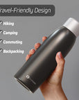 Self-Cleaning Insulated Stainless Steel UV Water Bottle