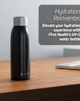 Self-Cleaning Insulated Stainless Steel UV Water Bottle
