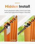 Motorized Smart Curtains with App & Voice Control