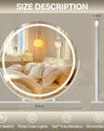 Smart Touch LED Vanity Mirror with Lights