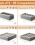 Wardrobe Undergarments Organizer and Storage Box
