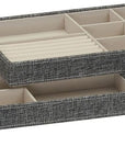 Flocking Jewelry Storage Box