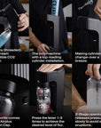 Premium Metal Sparkling Beverage Maker Machine
