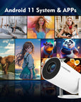 Projector 4K Android 11 Dual Home Cinema Outdoor Projector