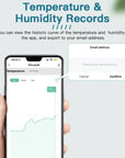 WiFi Temperature Humidity Sensor Smart Life Backlight Hygrometer Thermometer Sensor