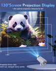 Projector 4K Android 11 Dual Home Cinema Outdoor Projector