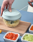 Multi-function Meat and Garlic Grinder